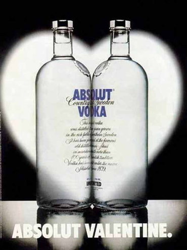 absolut valentine's advertisement