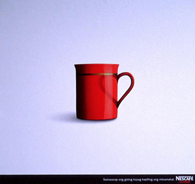 nescafe valentine's advertisement