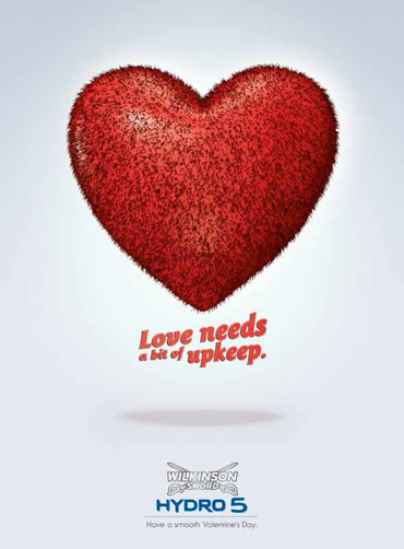 wilkinson valentine's advertisement