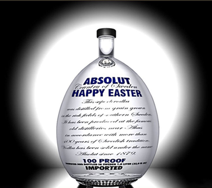 Absolut easter advert