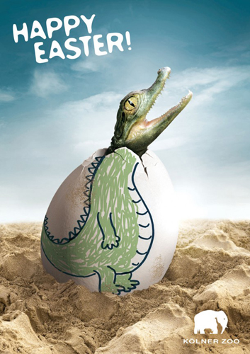 Kolner ZOO easter advert