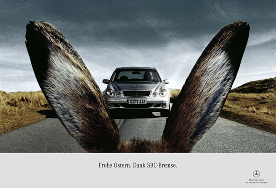 Mercedes easter advert