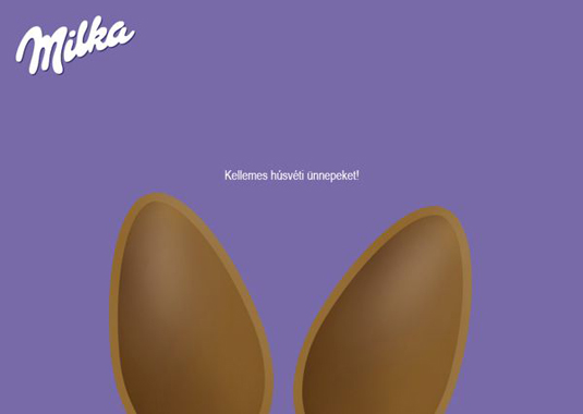 Milka easter advert