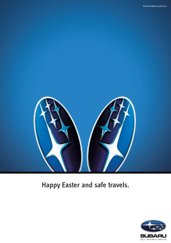 Subaru easter advert