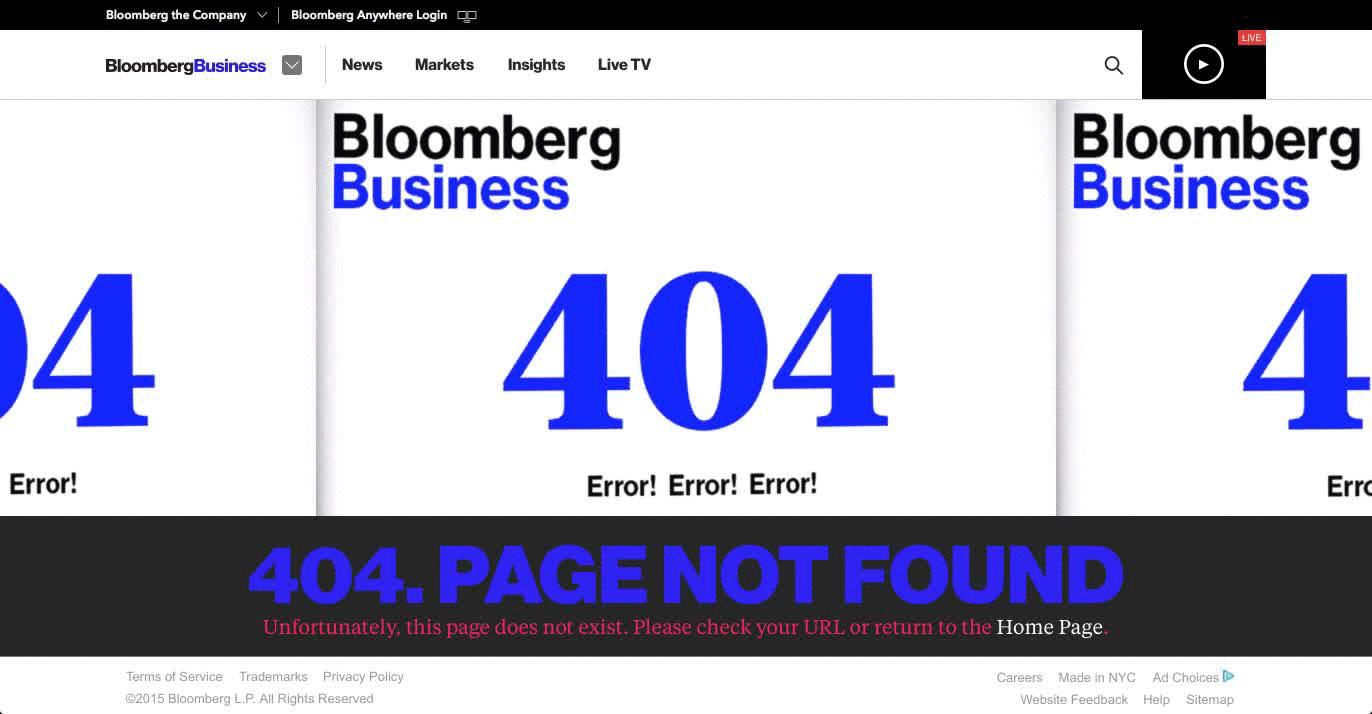 bloomberg 404 error