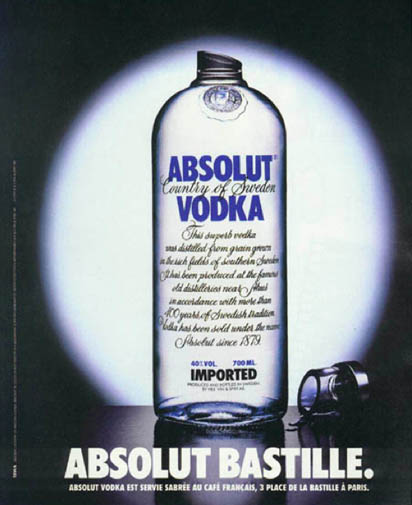 absolut advert bastille