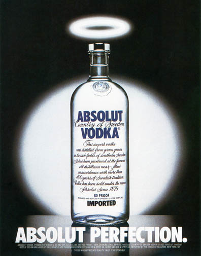 absolut advert perfection