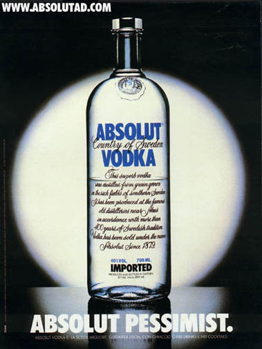 absolut advert pessimist