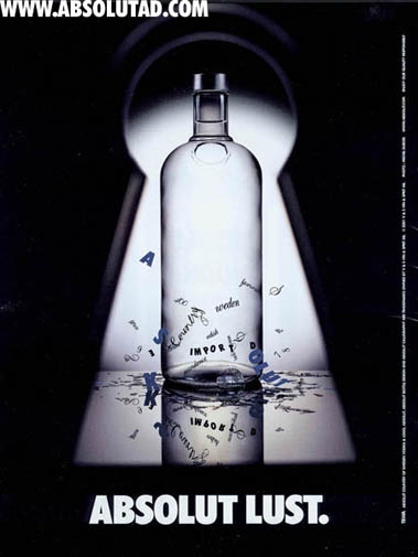 absolut advert seven lust