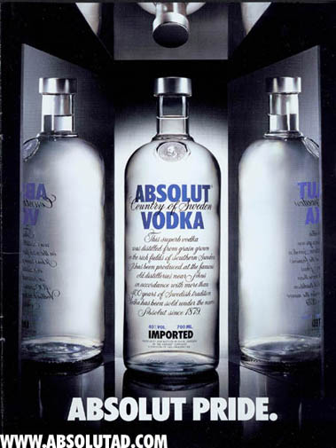 absolut advert seven pride