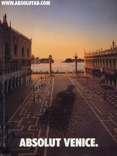 absolut advert venice