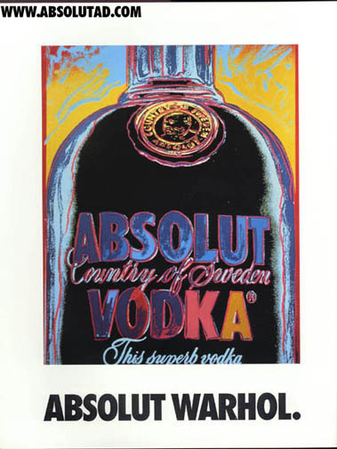 absolut advert warhol